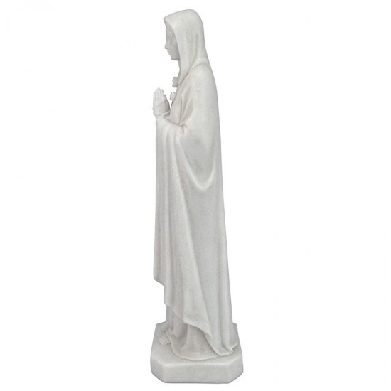 Design Toscano Large Blessed Virgin Mary Bonded Marble