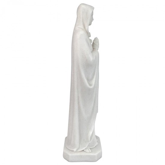 Design Toscano Large Blessed Virgin Mary Bonded Marble