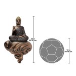 Design Toscano Enlightened Buddha On A Cloud Plaque