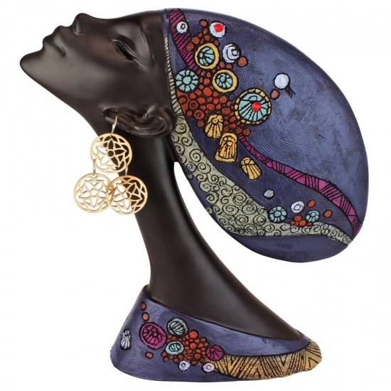 Design Toscano Badu African Woman Headdress Sculpture