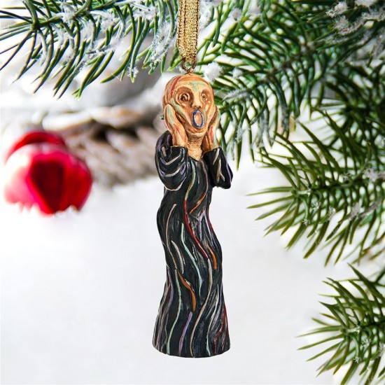 Design Toscano Silent Scream Holiday Ornament