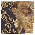 Design Toscano Mirrored Nirvana Dual Buddha Plaques