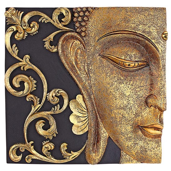 Design Toscano Mirrored Nirvana Dual Buddha Plaques