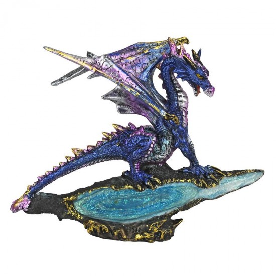 Design Toscano Geode Guardian Gothic Dragon Statue