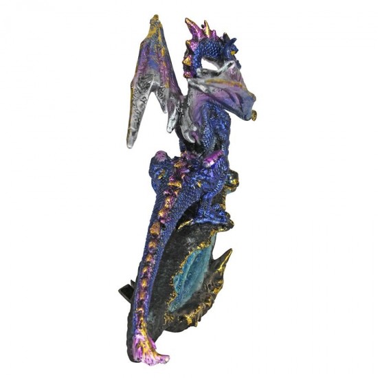 Design Toscano Geode Guardian Gothic Dragon Statue