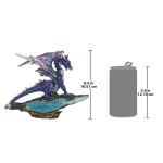 Design Toscano Geode Guardian Gothic Dragon Statue
