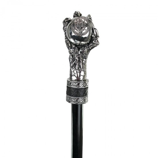 Design Toscano Dragons Grasp Gothic Walking Stick