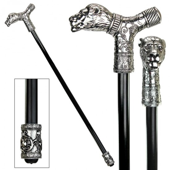 Design Toscano Protector Lion Walking Stick