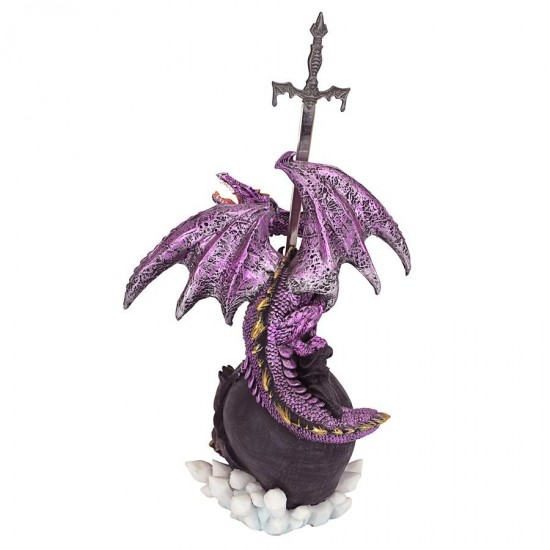 Design Toscano Savage Sabre Gothic Dragon Statue