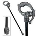 Design Toscano Brutal Beast Dragon Walking Stick