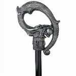 Design Toscano Brutal Beast Dragon Walking Stick