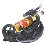 Design Toscano The Thirst Quencher Dragon Bottle Holder