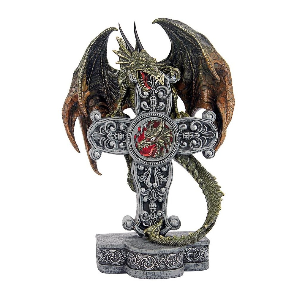 Design Toscano Druid Dragon Of Mythic Prophecy Statue