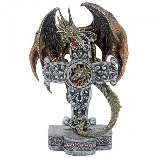 Design Toscano Druid Dragon Of Mythic Prophecy Statue