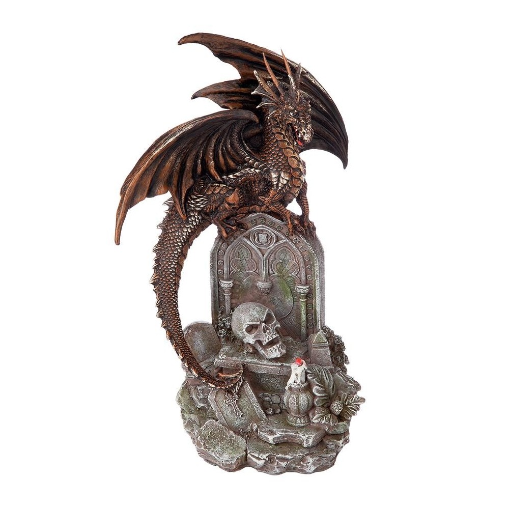 Design Toscano Cruel Wing Castle Graveyard Dragon Design Toscano Cruel Wing Castle Graveyard Dragon