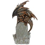 Design Toscano Cruel Wing Castle Graveyard Dragon