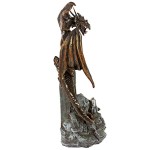 Design Toscano Cruel Wing Castle Graveyard Dragon