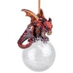 Design Toscano Pensive Percher Dragon Ornament