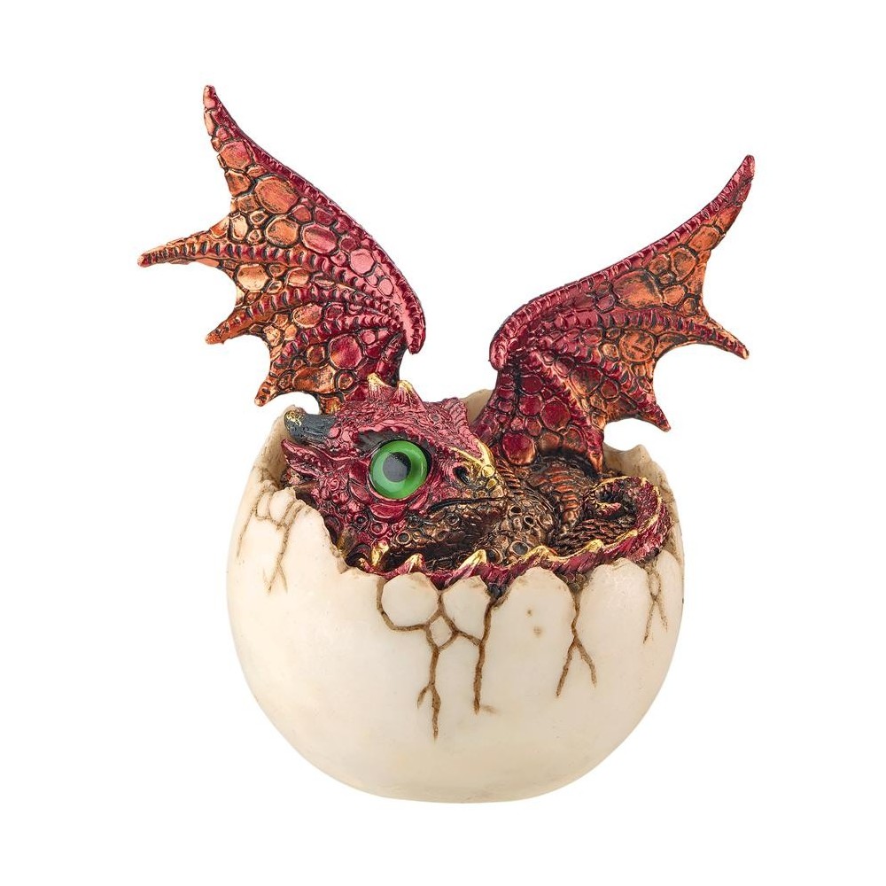 Design Toscano Eggshell Spore Dragon Hatchling Statue Design Toscano Eggshell Spore Dragon Hatchling Statue