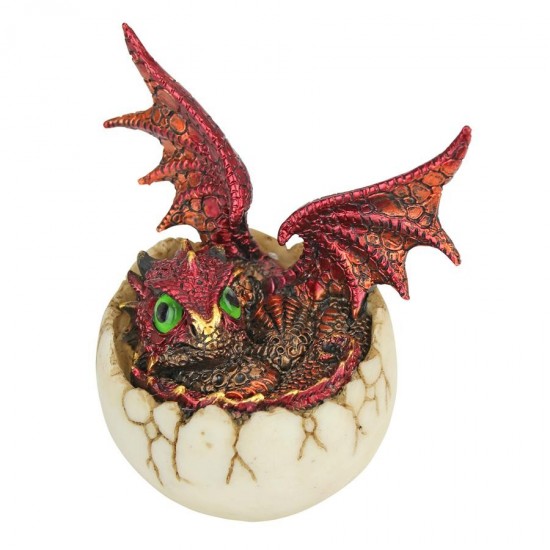 Design Toscano Eggshell Spore Dragon Hatchling Statue