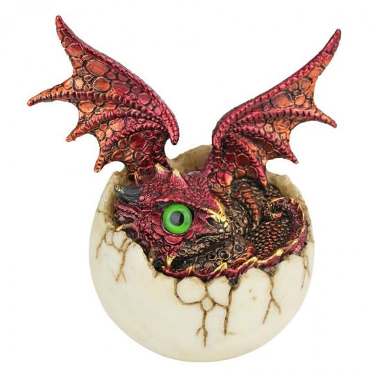 Design Toscano Eggshell Spore Dragon Hatchling Statue