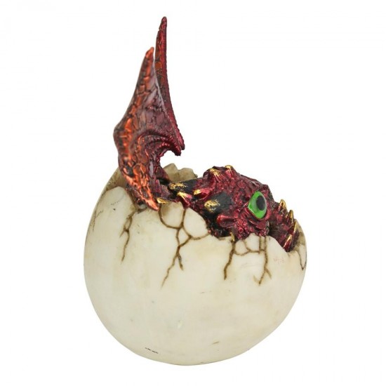 Design Toscano Eggshell Spore Dragon Hatchling Statue