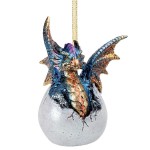 Design Toscano Hard Boiled Dragon Ornament