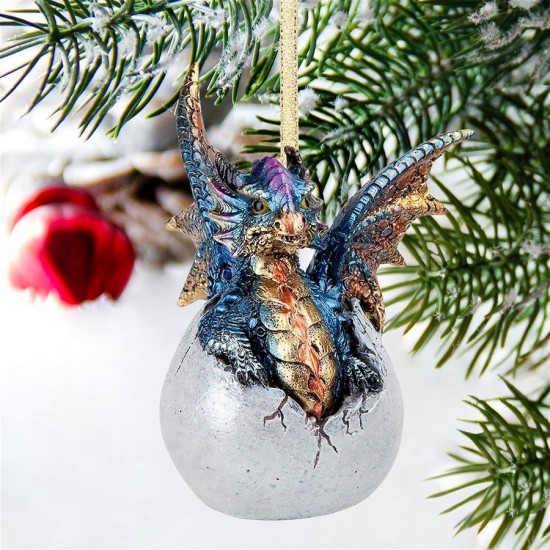 Design Toscano Hard Boiled Dragon Ornament