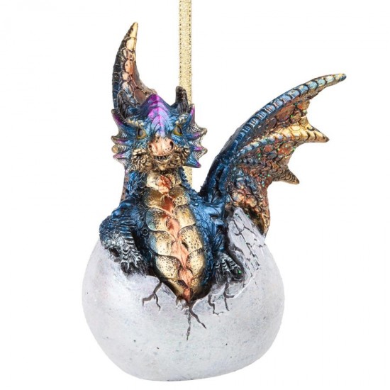 Design Toscano Hard Boiled Dragon Ornament