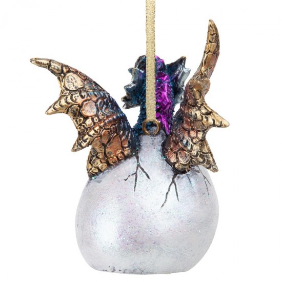 Design Toscano Hard Boiled Dragon Ornament