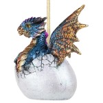 Design Toscano Hard Boiled Dragon Ornament