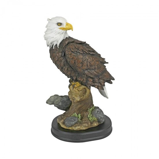 Design Toscano Medium Noble Bald Eagle Statue