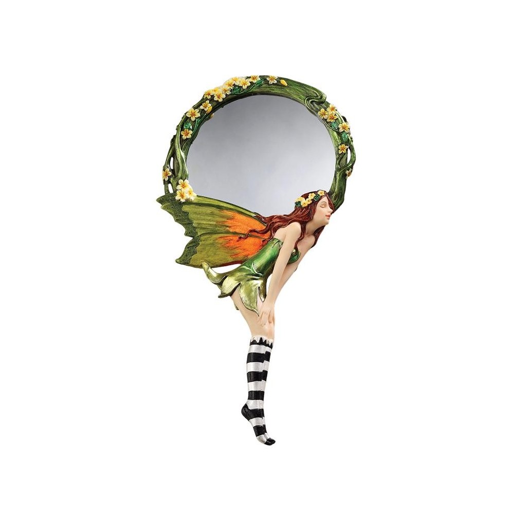 Design Toscano Lochloy House Fairy Hand Mirror