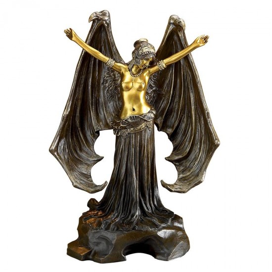 Design Toscano Mistress Of The Night Dark Angel Statue