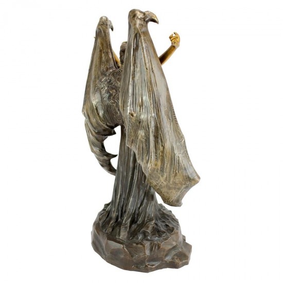 Design Toscano Mistress Of The Night Dark Angel Statue