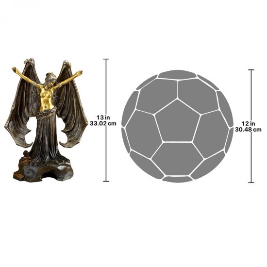 Design Toscano Mistress Of The Night Dark Angel Statue