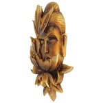 Design Toscano Buddha Lotus Wall Plaque