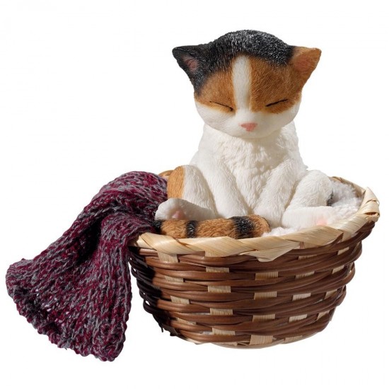 Design Toscano Sleepy Time Kitty Cat Statue