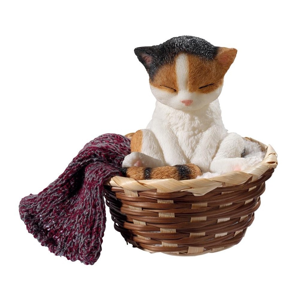 Design Toscano Sleepy Time Kitty Cat Statue