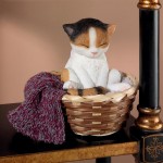 Design Toscano Sleepy Time Kitty Cat Statue