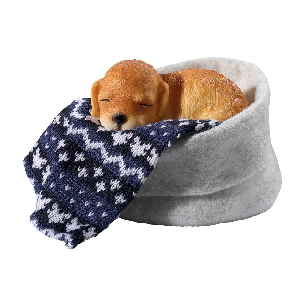 Design Toscano Labrador Sleepy Time Puppy Statue