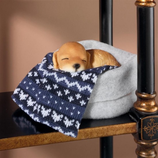 Design Toscano Labrador Sleepy Time Puppy Statue