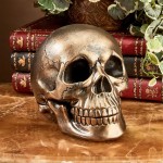 Design Toscano Memento Mori Skull Clock