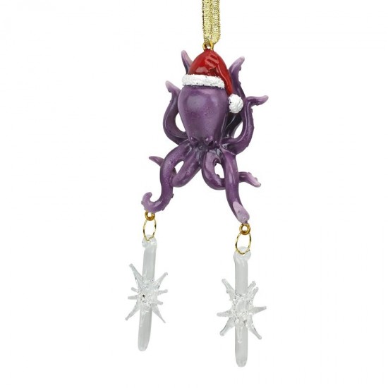 Design Toscano Tenacious Tentacles Octopus Ornament