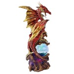 Design Toscano Dragon Defender Of Life Source Orb