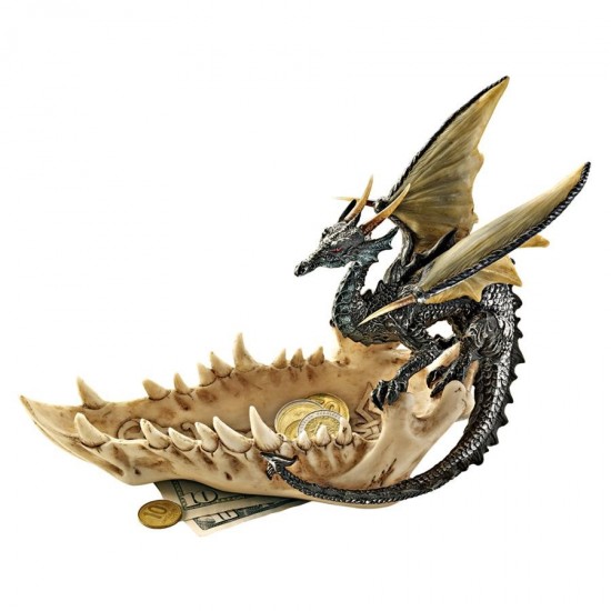 Design Toscano Jaw Of The Dragon Offering Dish