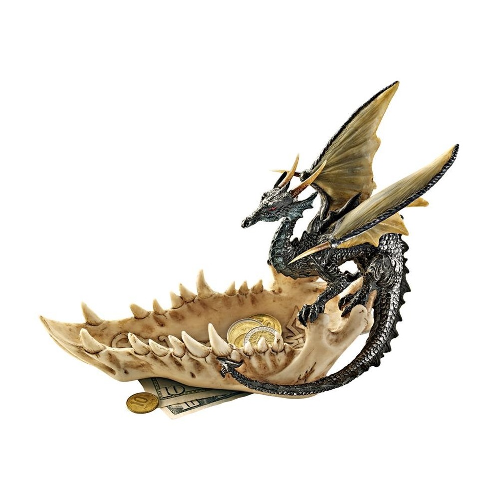 Design Toscano Jaw Of The Dragon Offering Dish