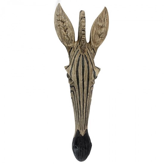 Design Toscano Zebra Of The Savannah Mask