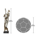 Design Toscano Zebra & Giraffe Menagerie Statue