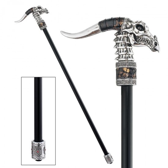 Design Toscano Nebula Straight Neck Walking Stick